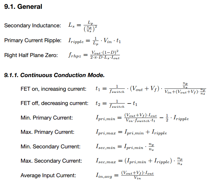 UC3845A Primary inductance of Flyback Transformer Power management
