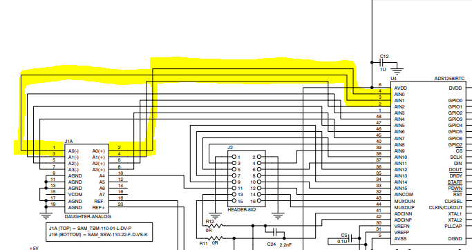 ADS1258EVM-PDK: Measured VREF half the set VREF from DAC output - Data