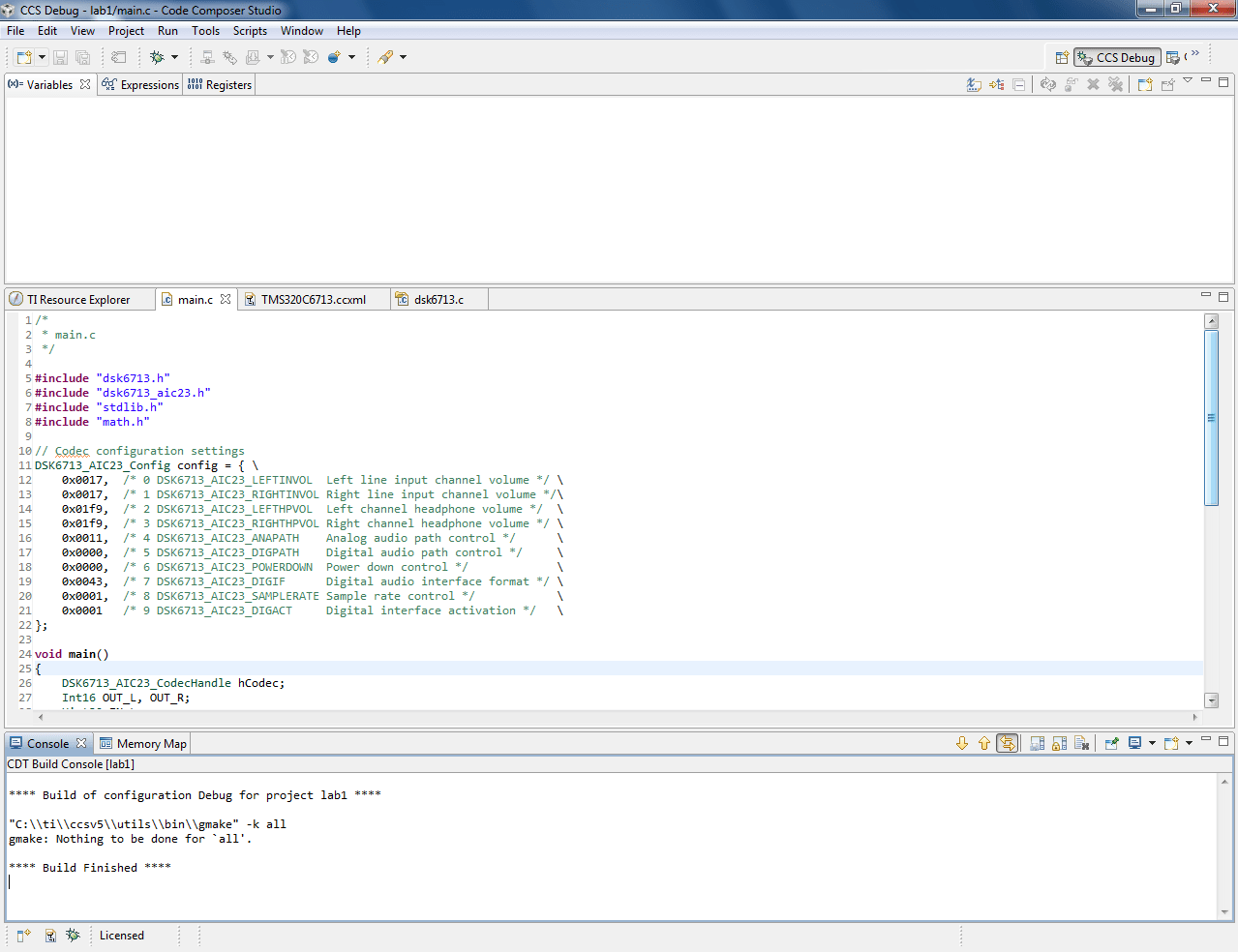 ERROR Trouble running Target CPU Memory Map Error READ access by CPU