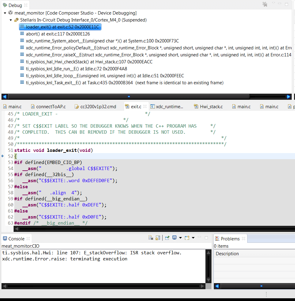E_stackOverflow ISR stack overflow during runtime WiFi forum Wi