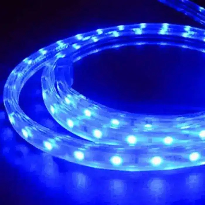 LED Rope Light Blue 50Mtr Roll Fantasy Christmas Lights