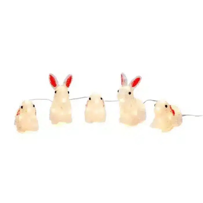 LED Acrylic Rabbits Christmas Decor Fantasy Christmas Lights