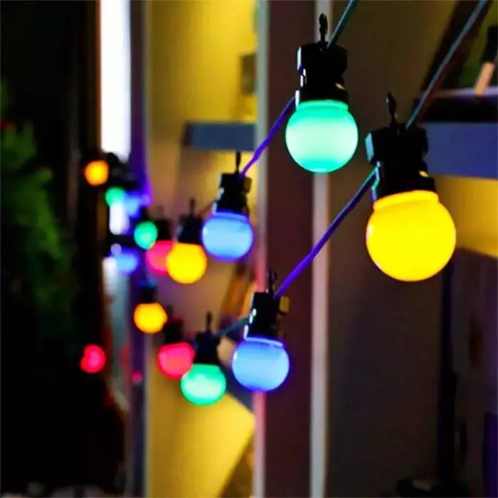 LED Multi Coloured Festoon Lights Fantasy Christmas Lights