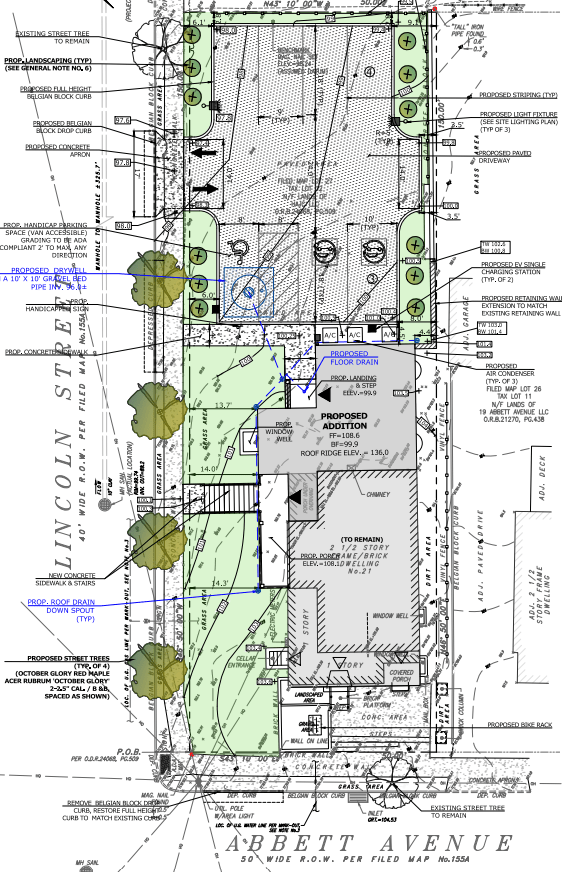 Site Plan for Mixeduse Development, Morristown, NJ E2 Project