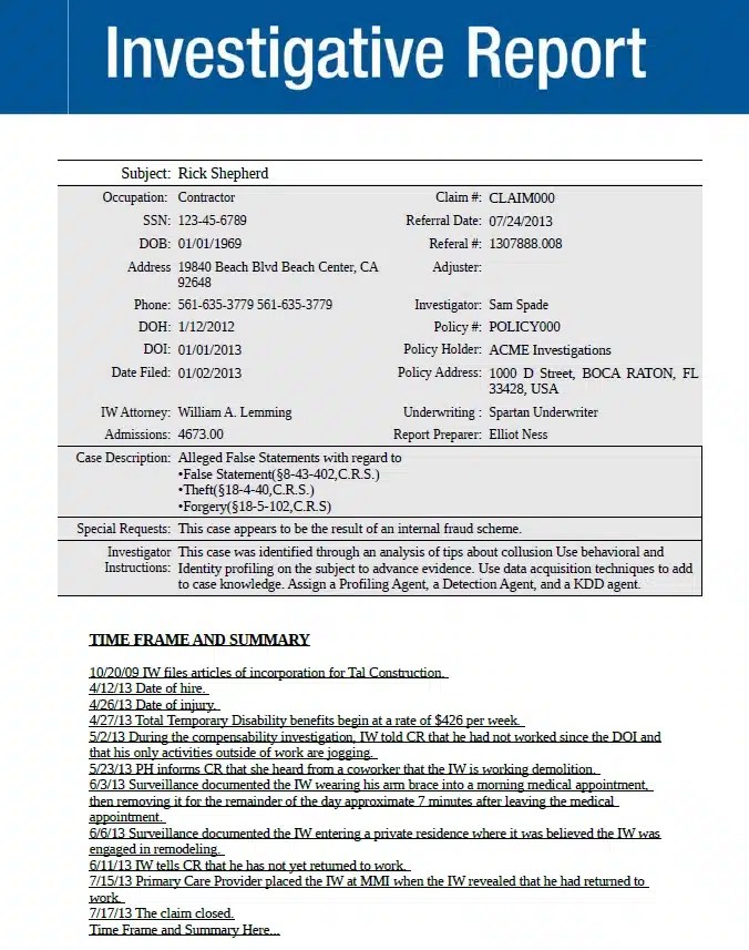 12 Things to Include in an Investigation Report