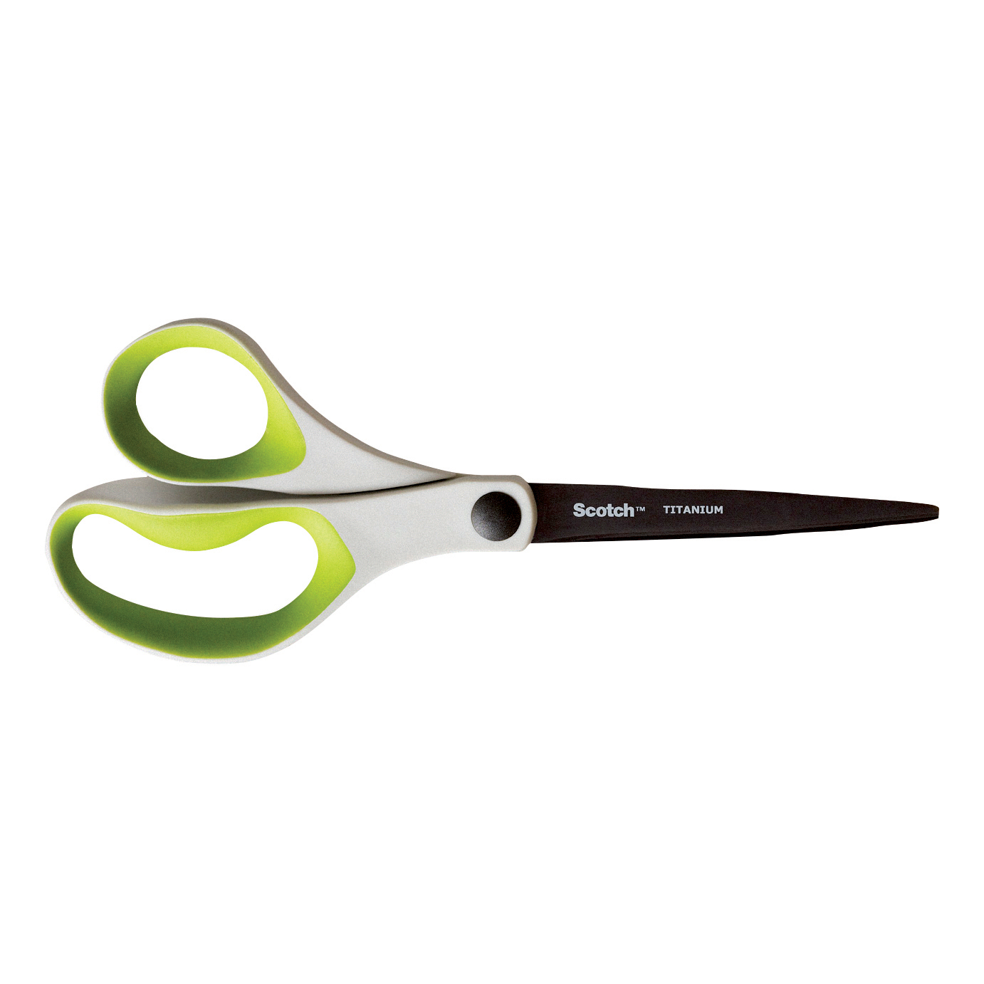Scotch Titanium Scissors Ambidextrous Comfort Handles 200mm Green Ref