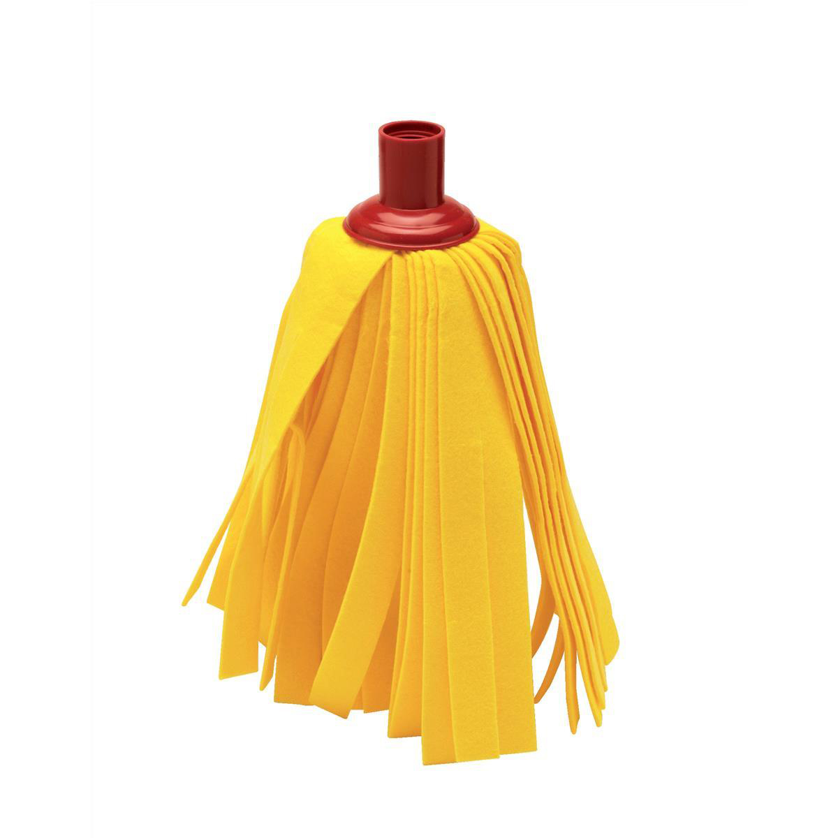 Addis Cloth Mop Head Refill Thick Absorbent Strands and Red Socket Ref 510527 CW Office Supplies