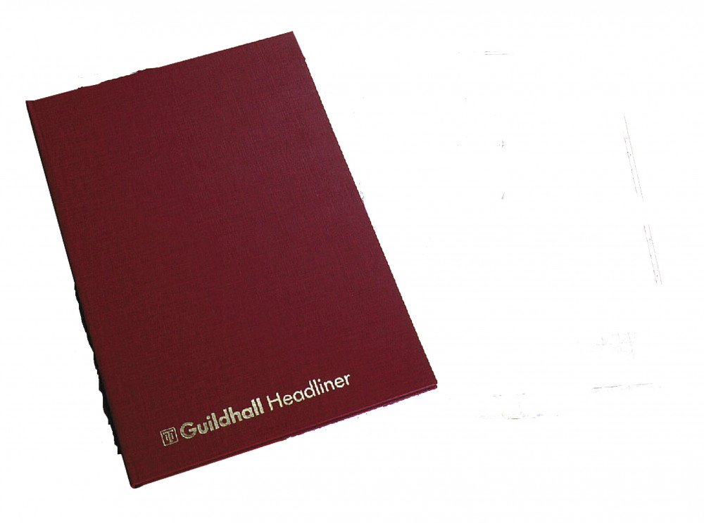 Office Supplies GUILDHALL HEADLINER BOOK 38/16