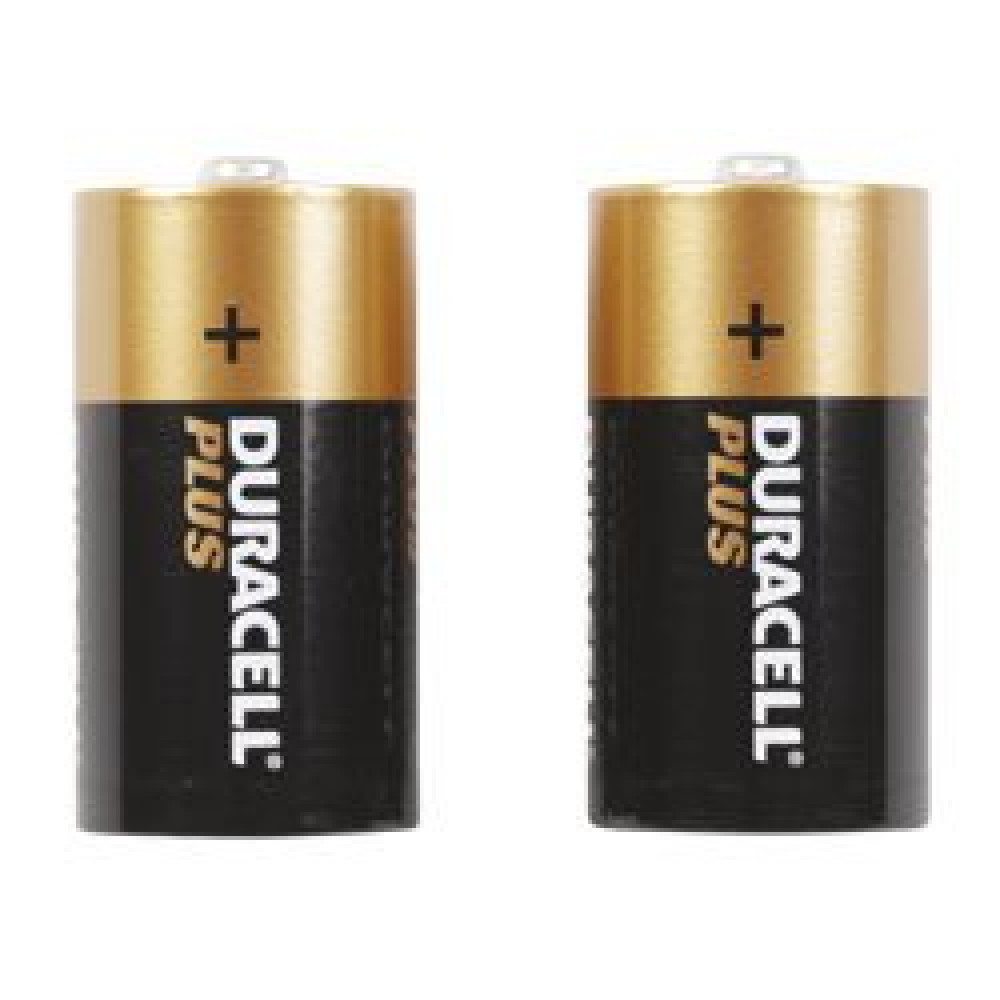 Office Supplies DURACELL PLUS C BATTERY PK2