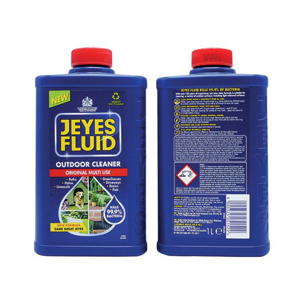 Office Supplies JEYES FLUID BLUE 1 LITRE PLASTIC