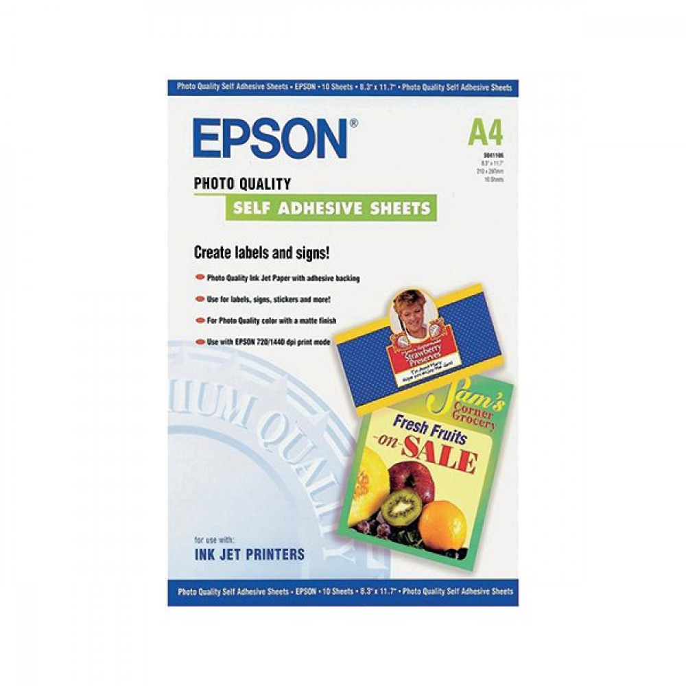 ePower EPSON PHOTO QUAL A4 SAVE PAPER PK10