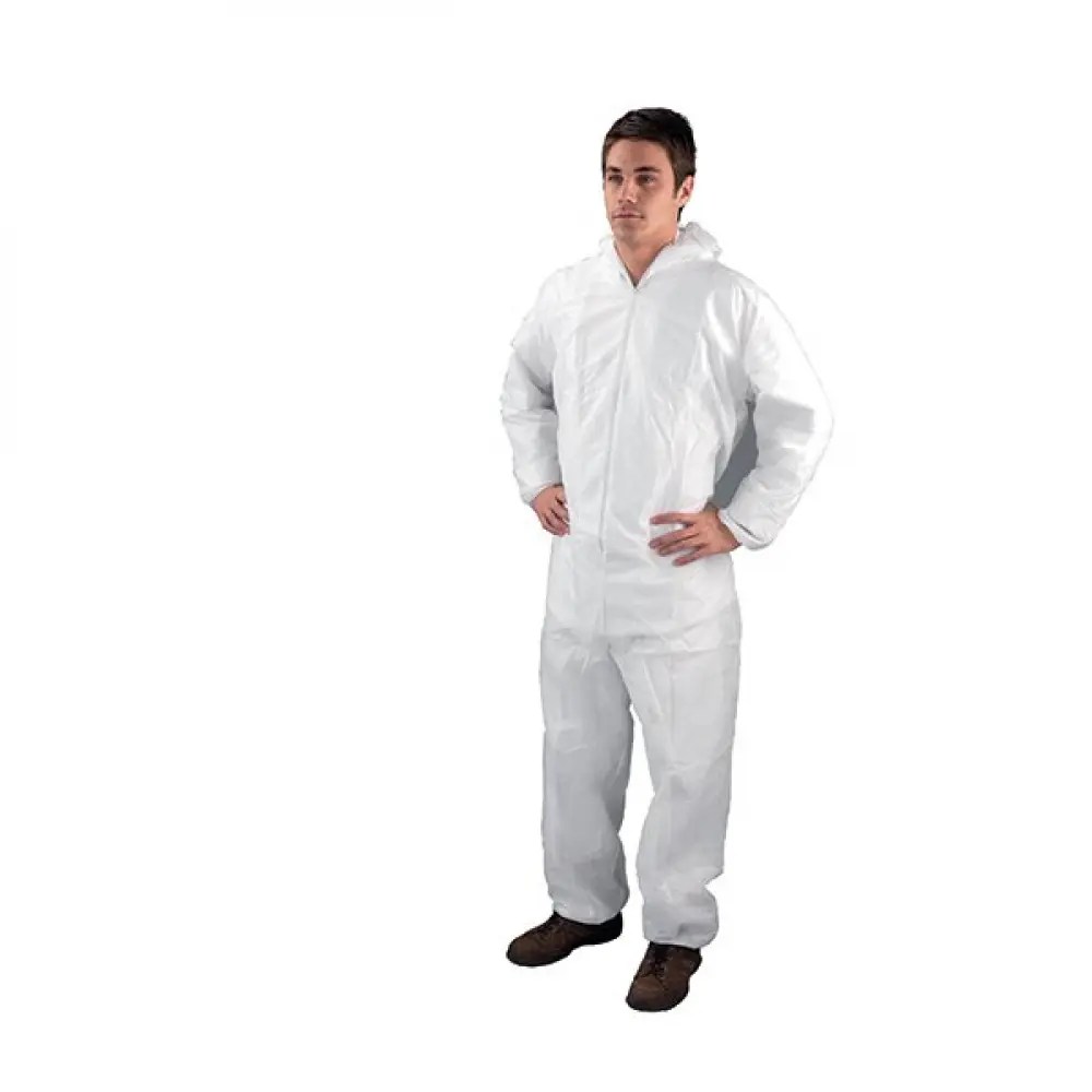 Office Supplies HPC NONWOVEN COVERALLS XXL WHITE