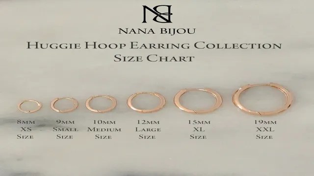 Hoop Earring Size Chart – SizeChartly
