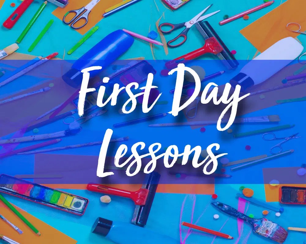 Fun Art Lessons for the First Day The Arty Teacher