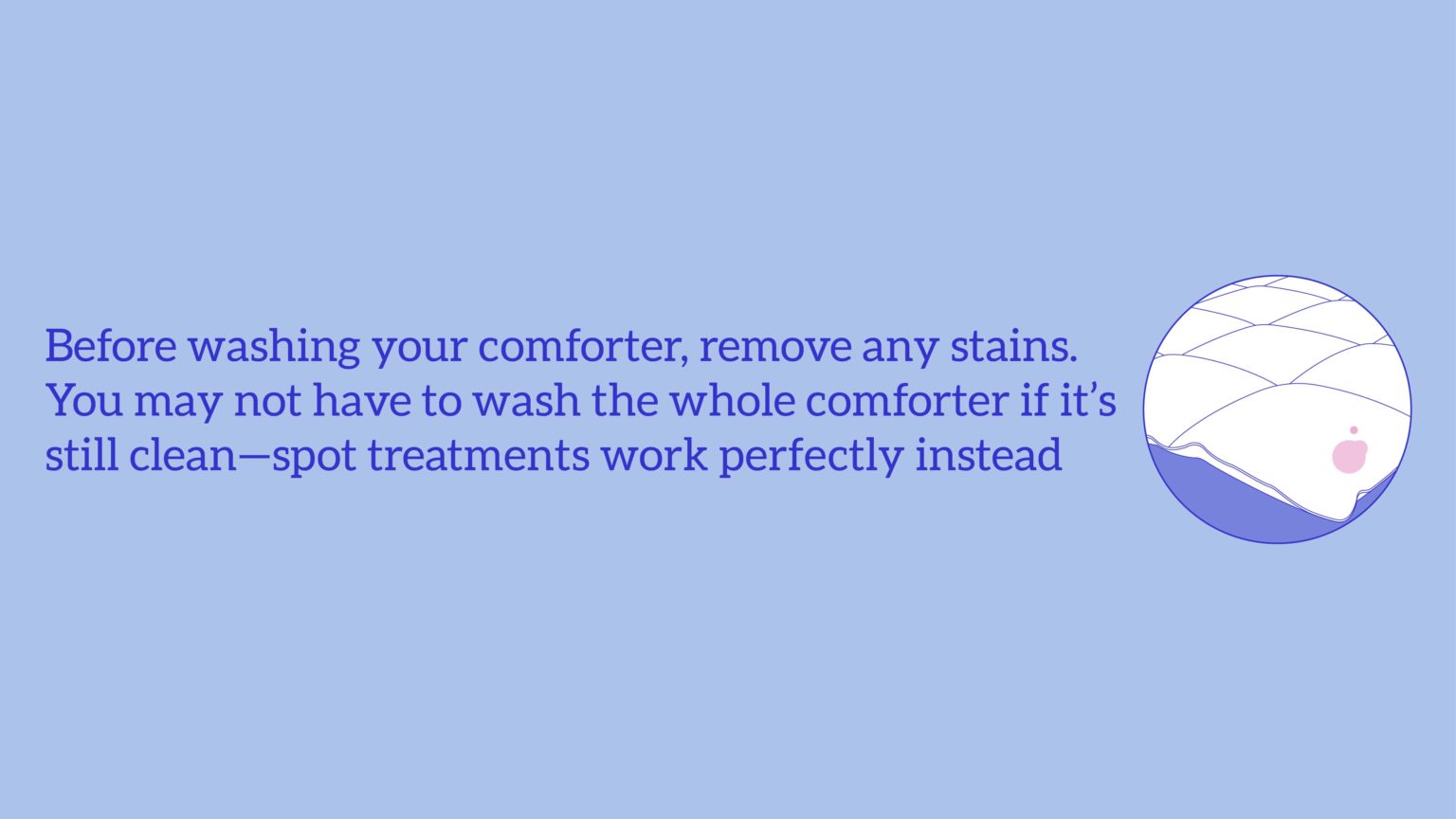 How to Wash a Comforter eachnight