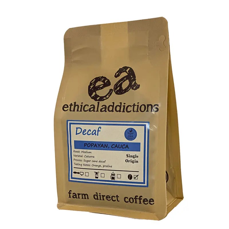 Ground Decaf Coffee 'Colombia Popayan'