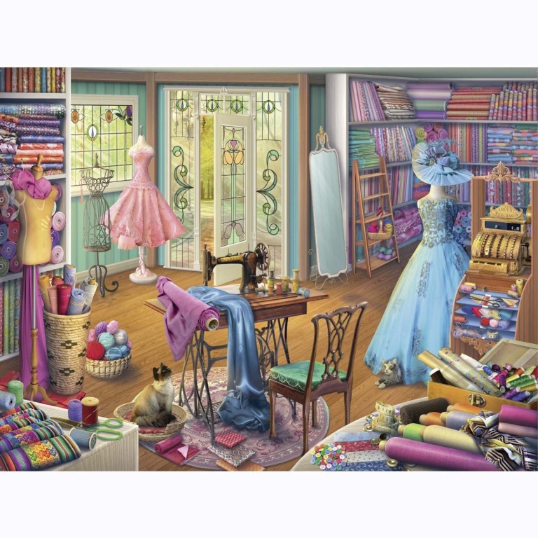 Seamstress Shop Puzzle A2Z Science & Learning Toy Store