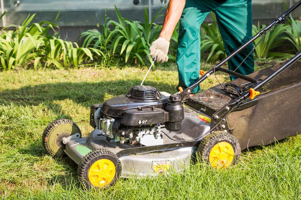 How To Start a Lawn Mower Trim That Weed How To Start a Lawn Mower Trim That Weed