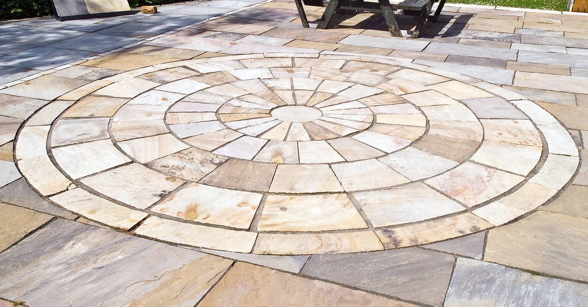 How To Install Tile Outside Without Concrete Trim That Weed