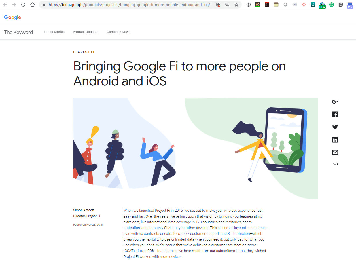 Google Fi expands to IoS - Converge Digest