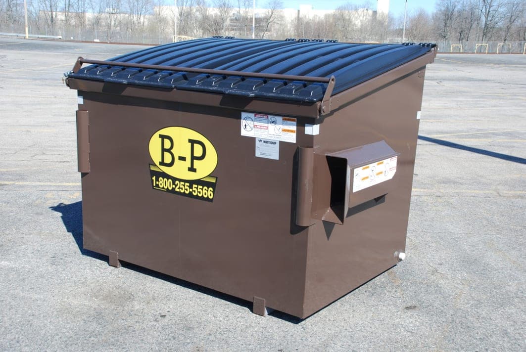 Front Load Waste Containers in Greater Boston Area