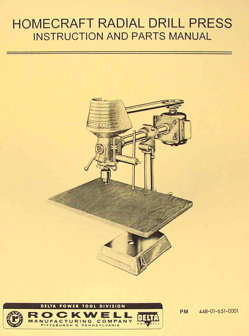 Drill Presses Ozark Tool Manuals & Books