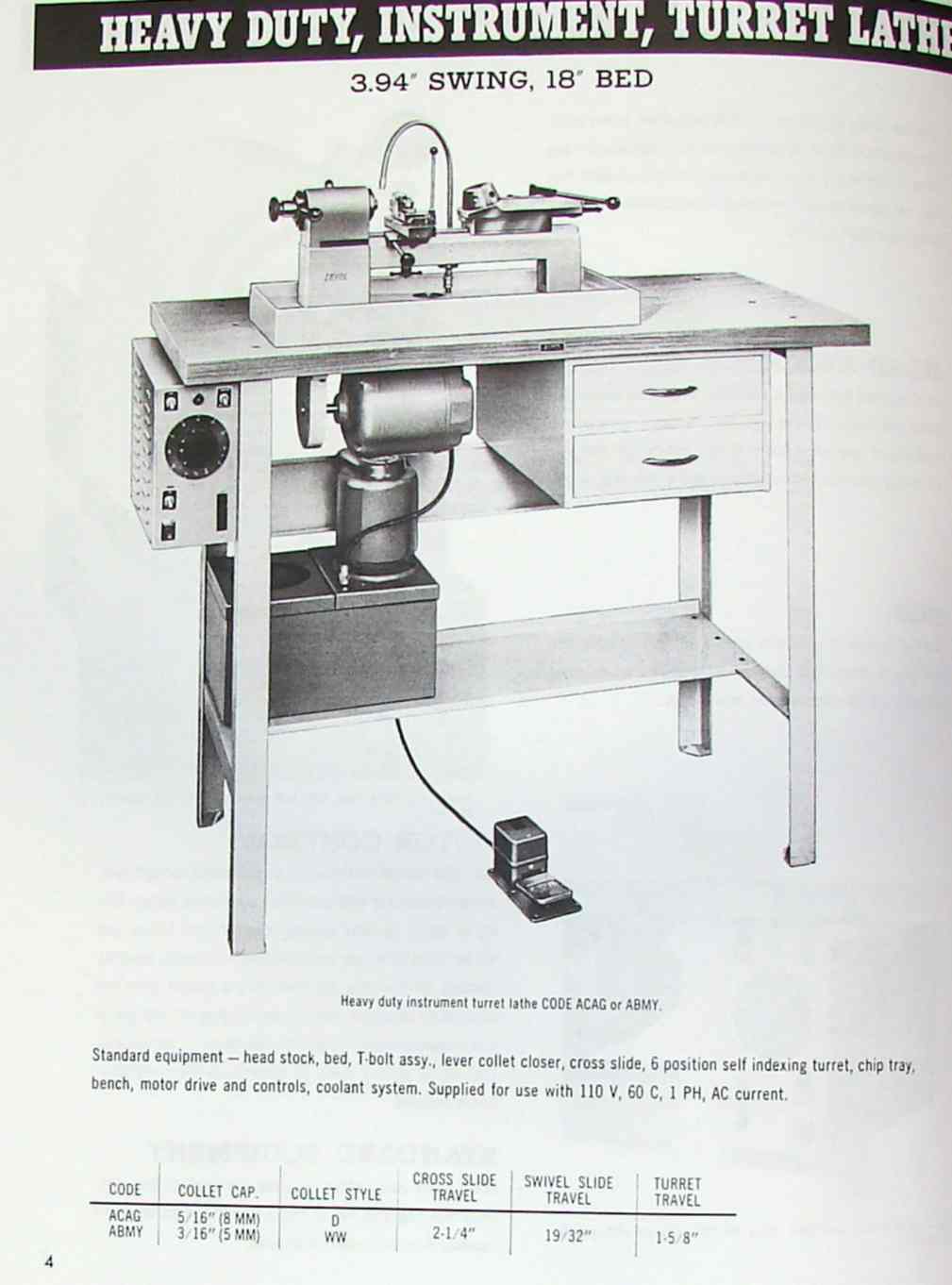 LEVIN Precision Watchmaker Lathes and Drills Catalog Ozark Tool Manuals & Books