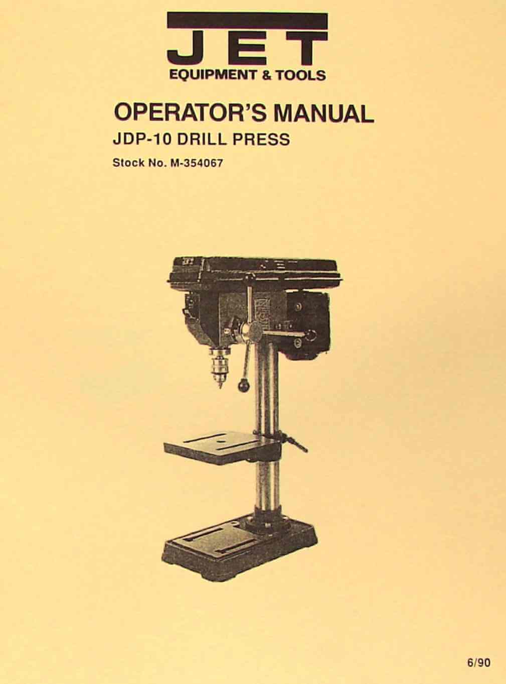 JET ToolsAsian Ozark Tool Manuals & Books