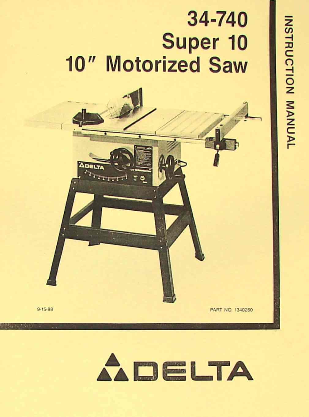 DeltaMilwaukeeRockwell Ozark Tool Manuals & Books
