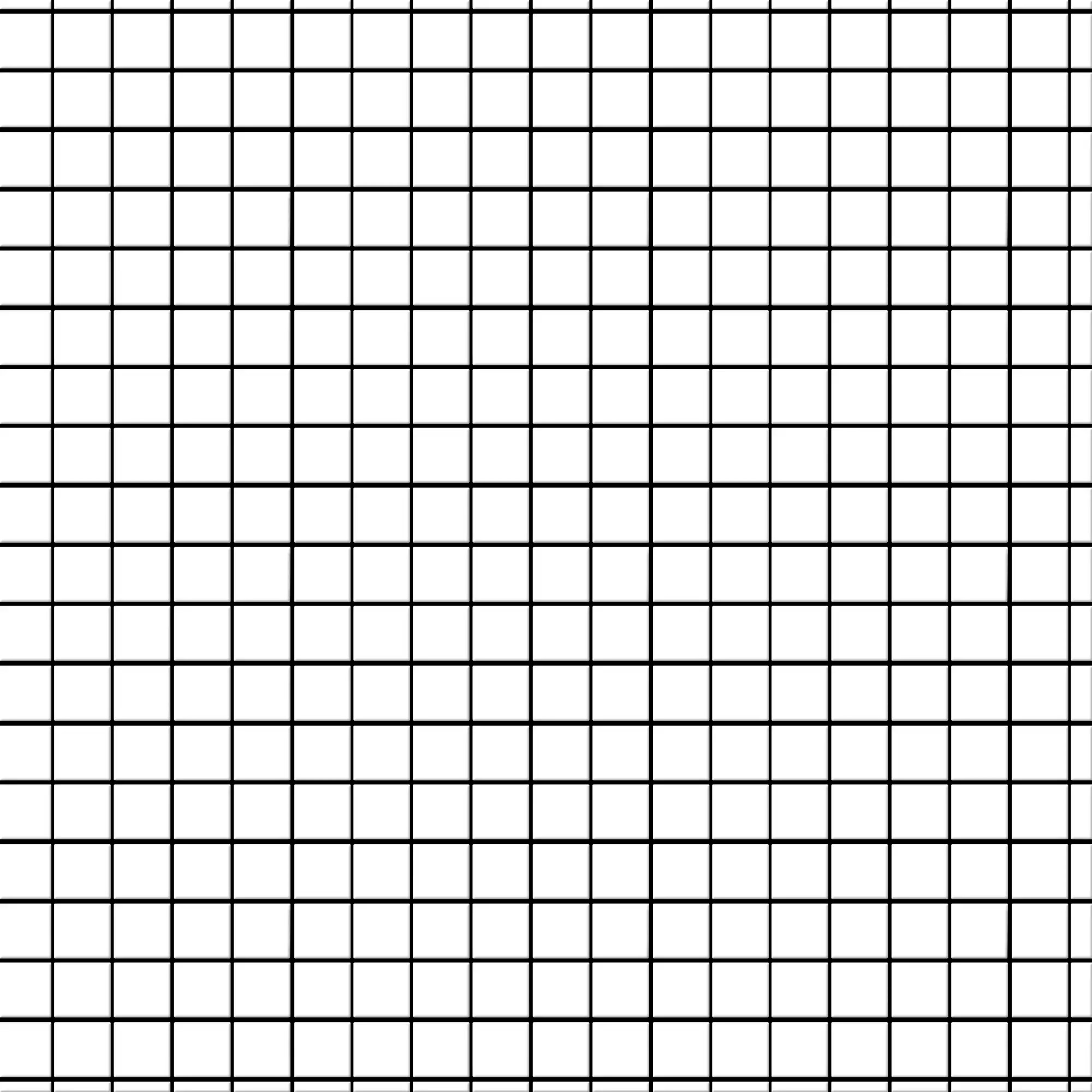 White Square 2x2 Matte Porcelain Mosaic available in iTileMosaic