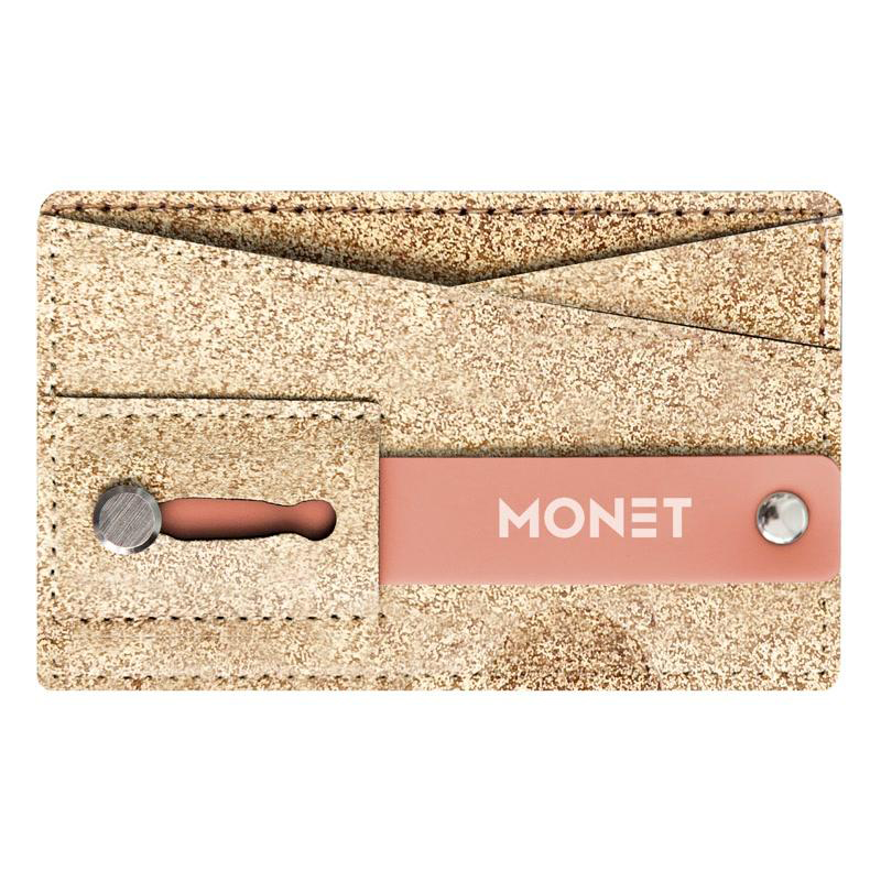 Wallet Kickstand Rose Gold Glitter Telefonati Kuwait