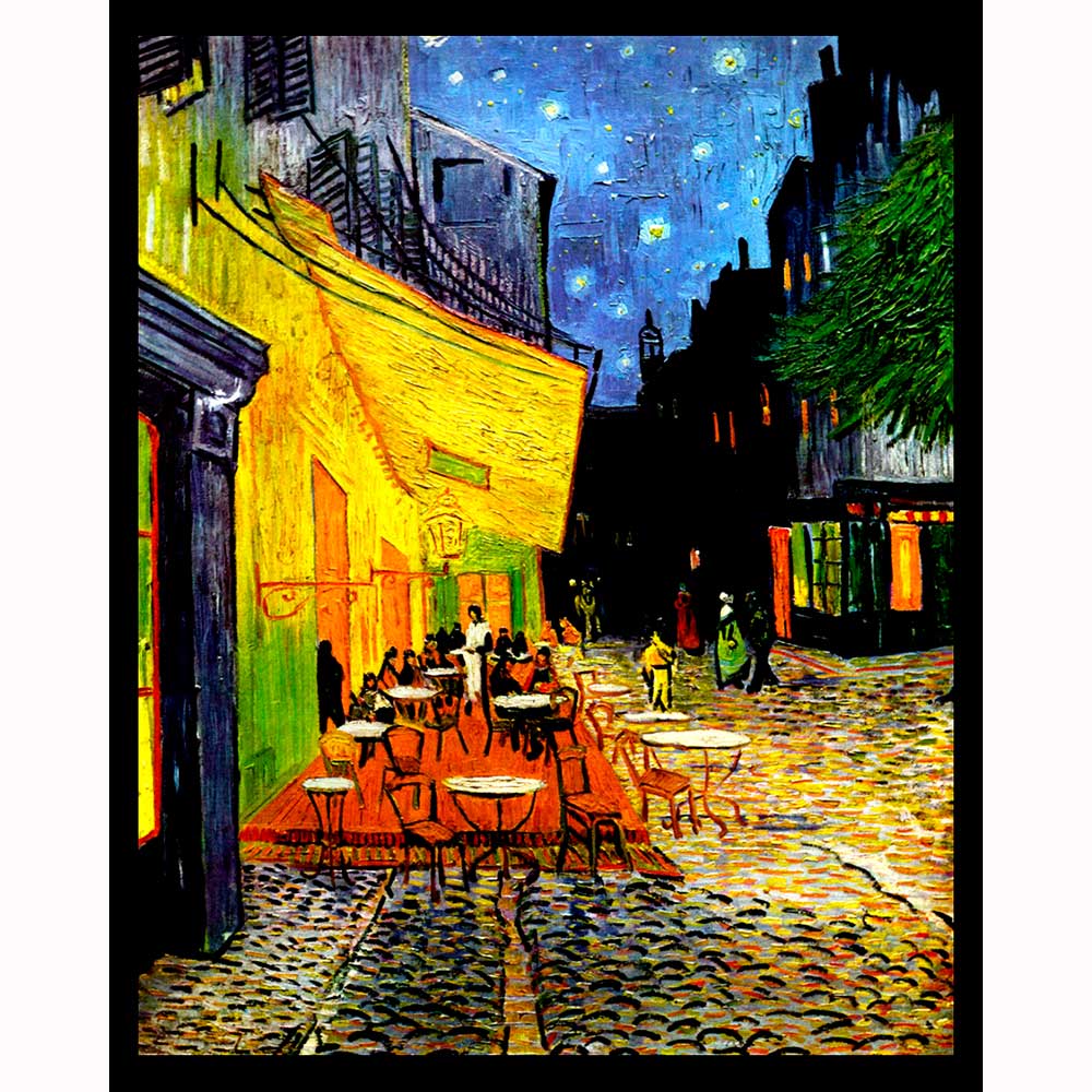 Cafe Terrace at Night Night Light Designs