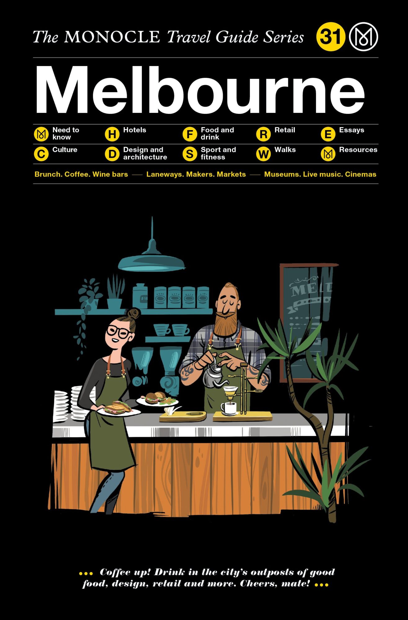 The Monocle Travel Guide Melbourne under the cover