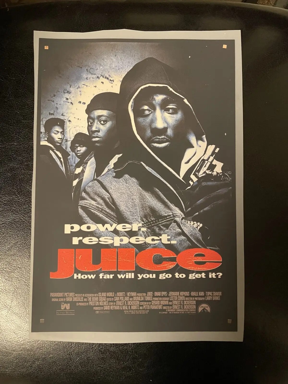 Juice movie iron on Heat transfers Creo Piece