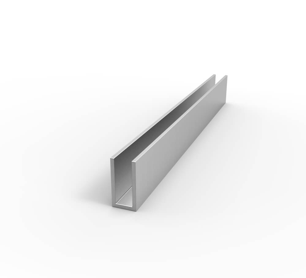 Eagle Mouldings Aluminum Channel Aluminum Channel 11/2" Leg x 3/4