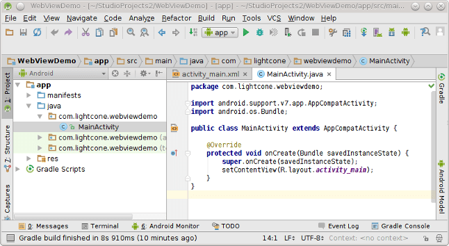 WebView Demo