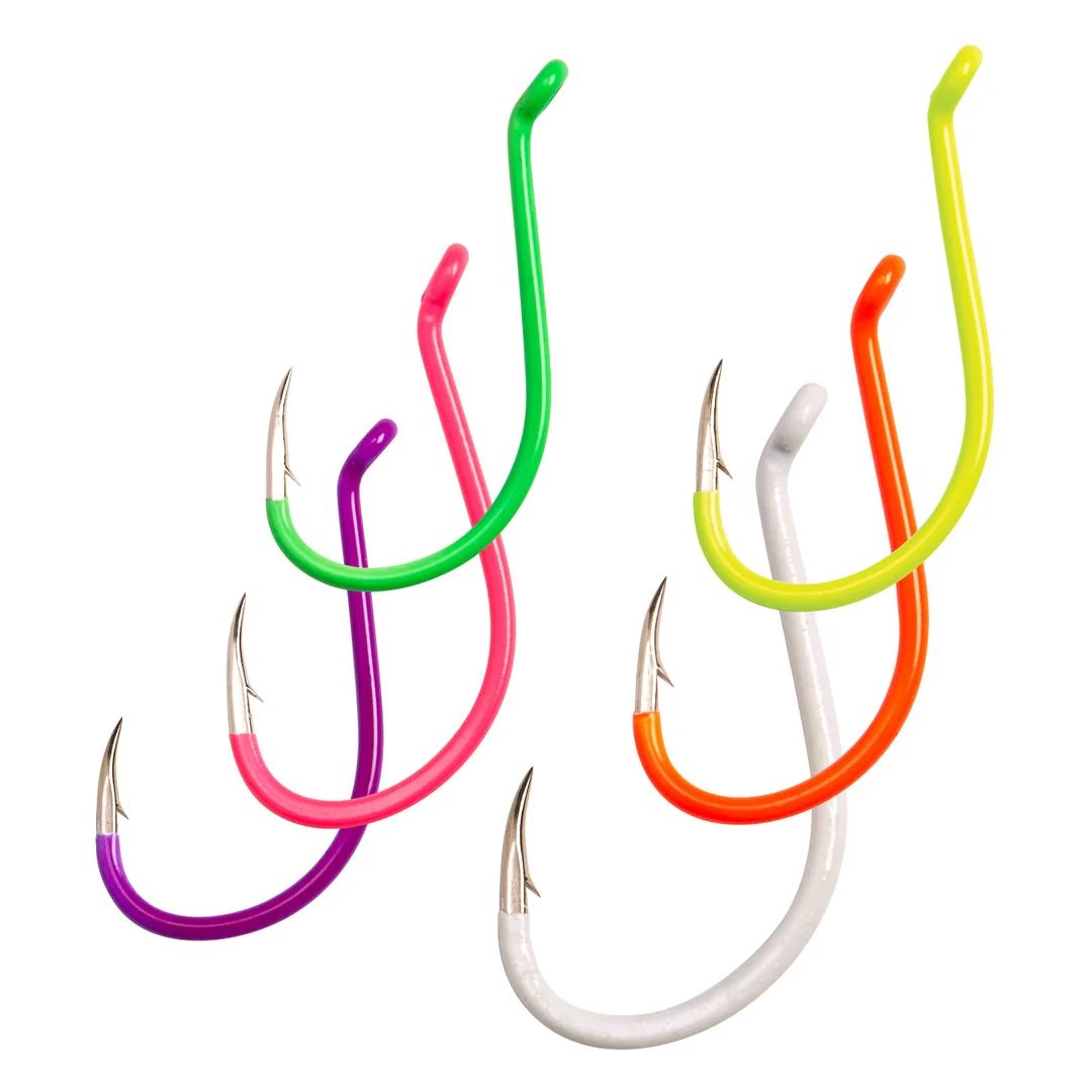 Lazer Sharp Colored Long Shank Octopus Hook Eagle Claw