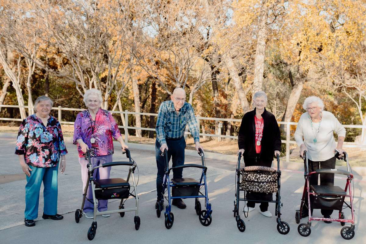 Senior Living in Azle Texas Eagle Crest Villa, a retirement and