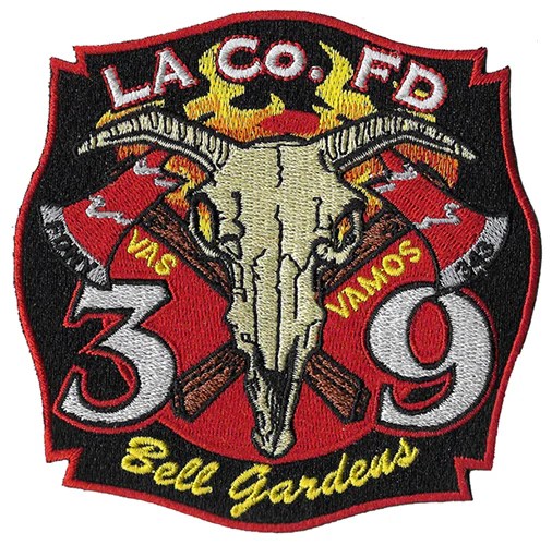 LA County Station 39 Bell Gardens Fire Patch Eagle Emblems & Graphics