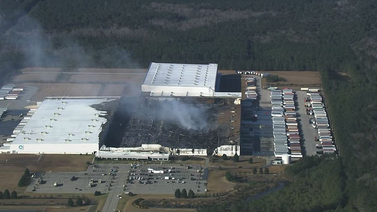 The Fire at the Rocky Mount QVC Warehouse Eagle Examiner