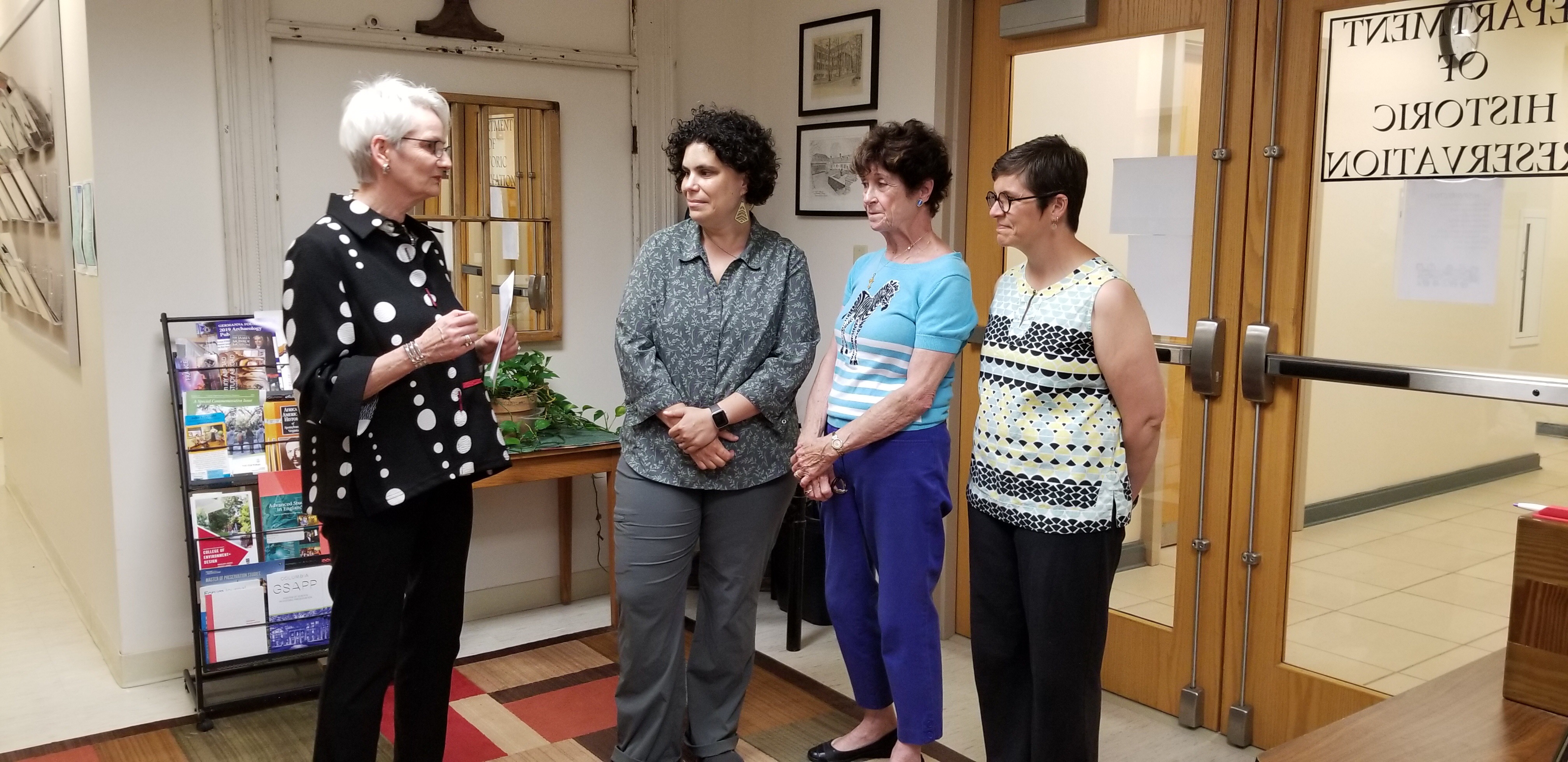 Questers 1944 Visits UMW Historic Preservation Department EagleEye