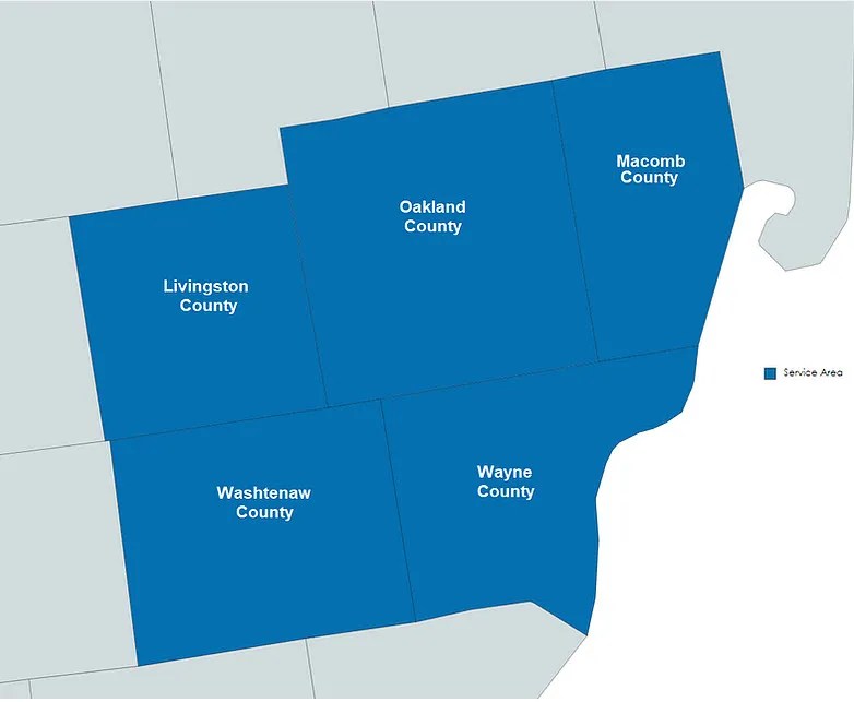 Service Area Eagle Eye Parking Lot Sweeping Metro Detroit Michigan
