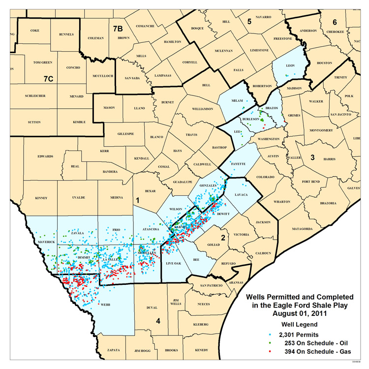Eagle Ford From the Texas Railroad Commission Eagle Ford News