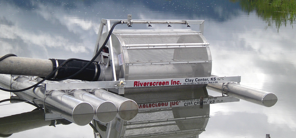 Eagle i Riverscreen. Filter irrigation water Maintenance free
