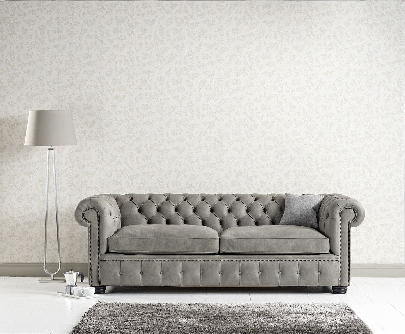 5 Ways to Style your Grey Velvet Sofa EagleI
