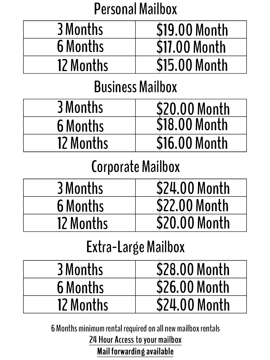 Mailbox Rentals in Southlake, Fort Worth, TX Eagle Postal Center