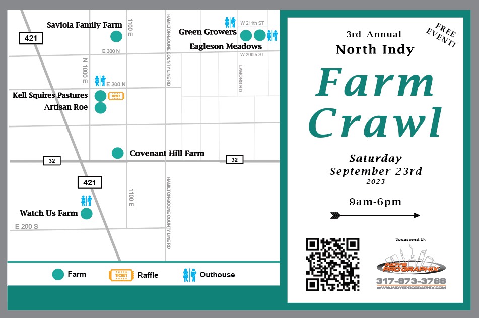 Visit Eagleson Meadows at the 3rd Annual North Indy Farm Crawl