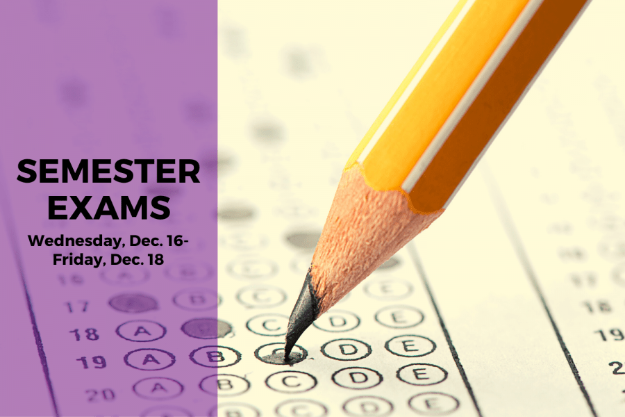 Semester exams exemptions change, winter break begins Friday, Dec. 18