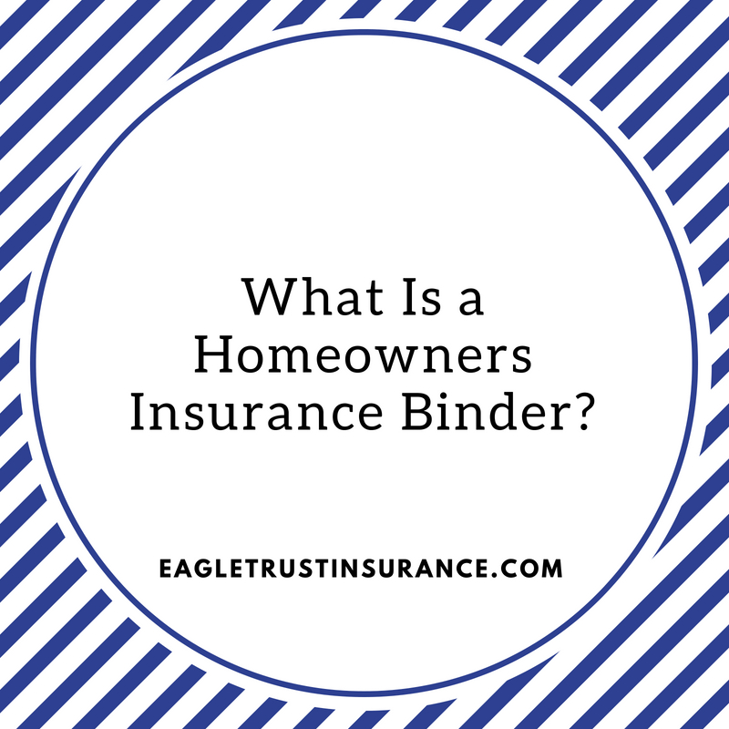 What Is An Insurance Binder news word
