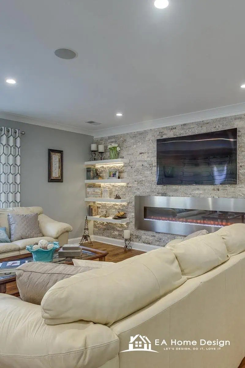 Openplan lounge ideas for a multifunctional, family area EA Home Design